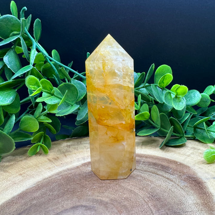 Golden Healer Quartz Polished Point #1