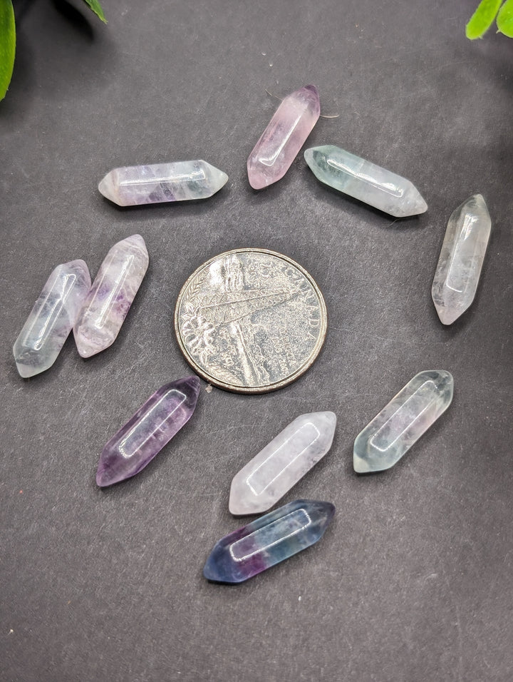 Double Terminated Fluorite Points (XS)
