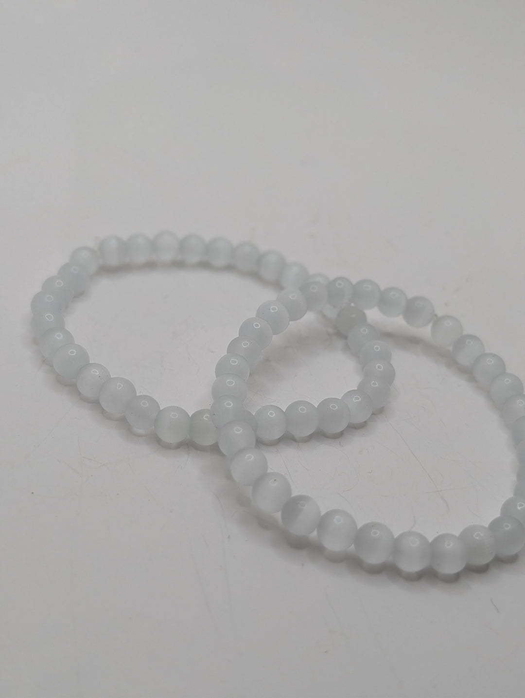 Selenite 6mm Bracelet