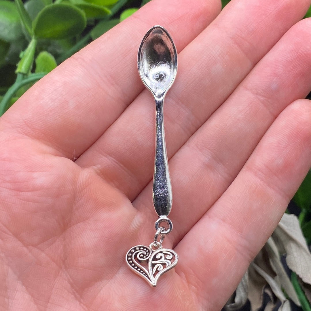 Little Witchy Charm Spoons Silver