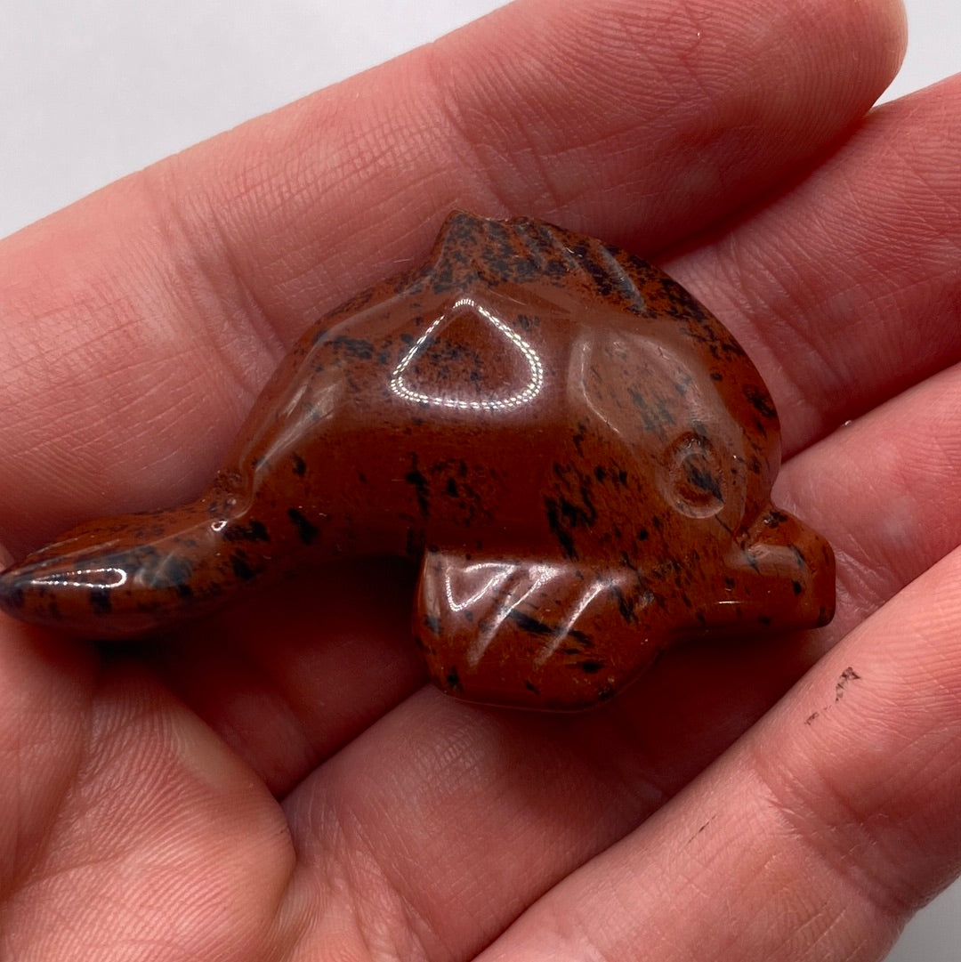 Crystal Dolphin Carving