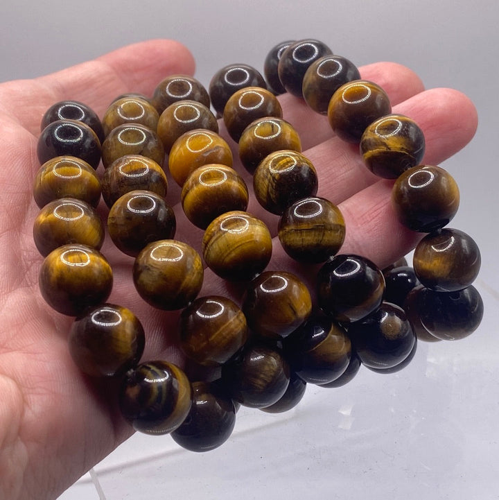 10mm Tiger Eye Bracelet