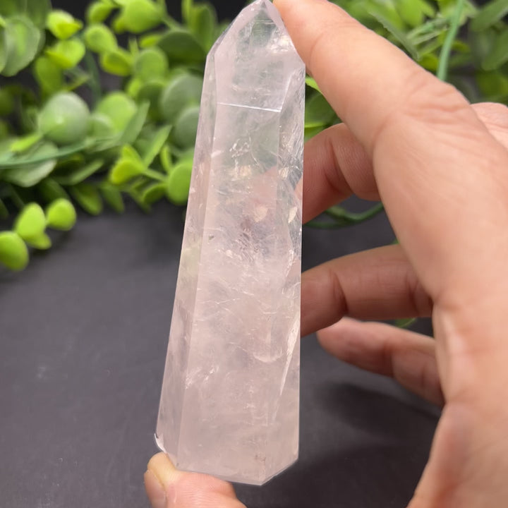 Rose Quartz Polished Point (#12)