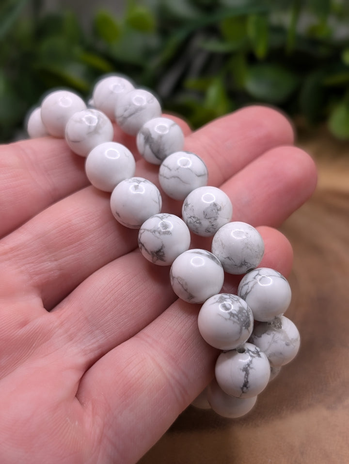 Howlite 10mm Bracelet