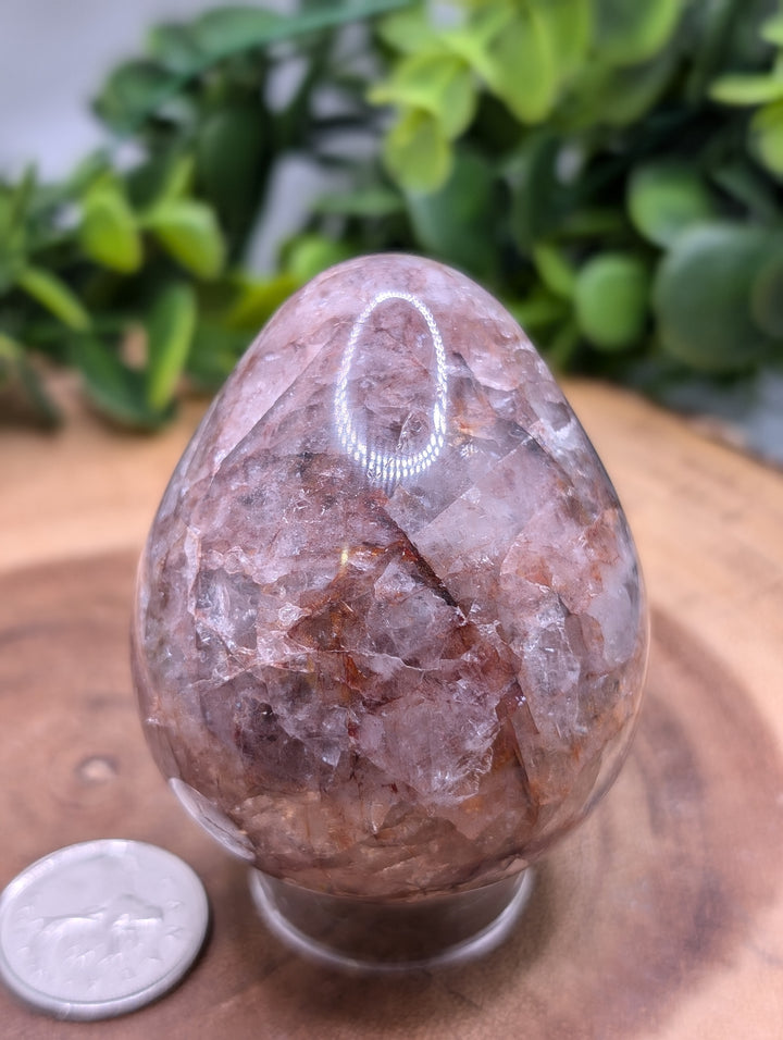 Hematoid Quartz Egg