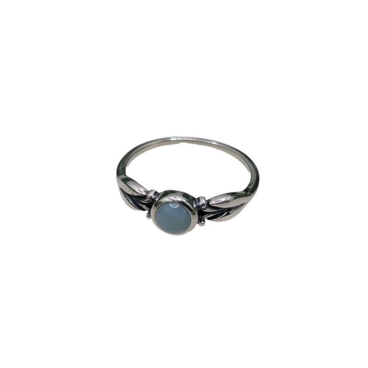 Larimar Sterling Silver Ring