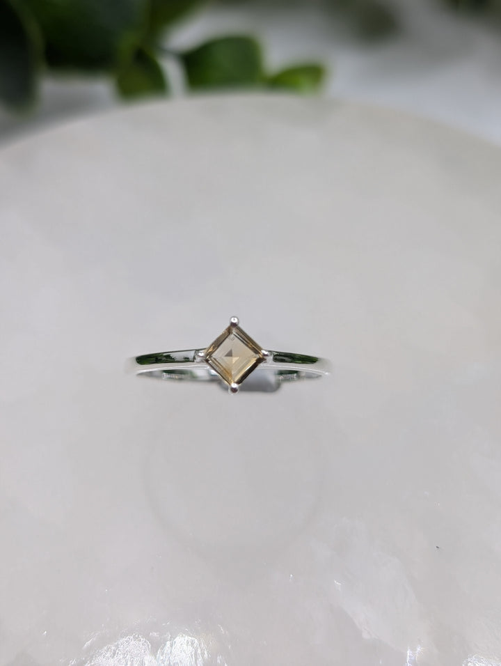 Citrine Sterling Silver Ring