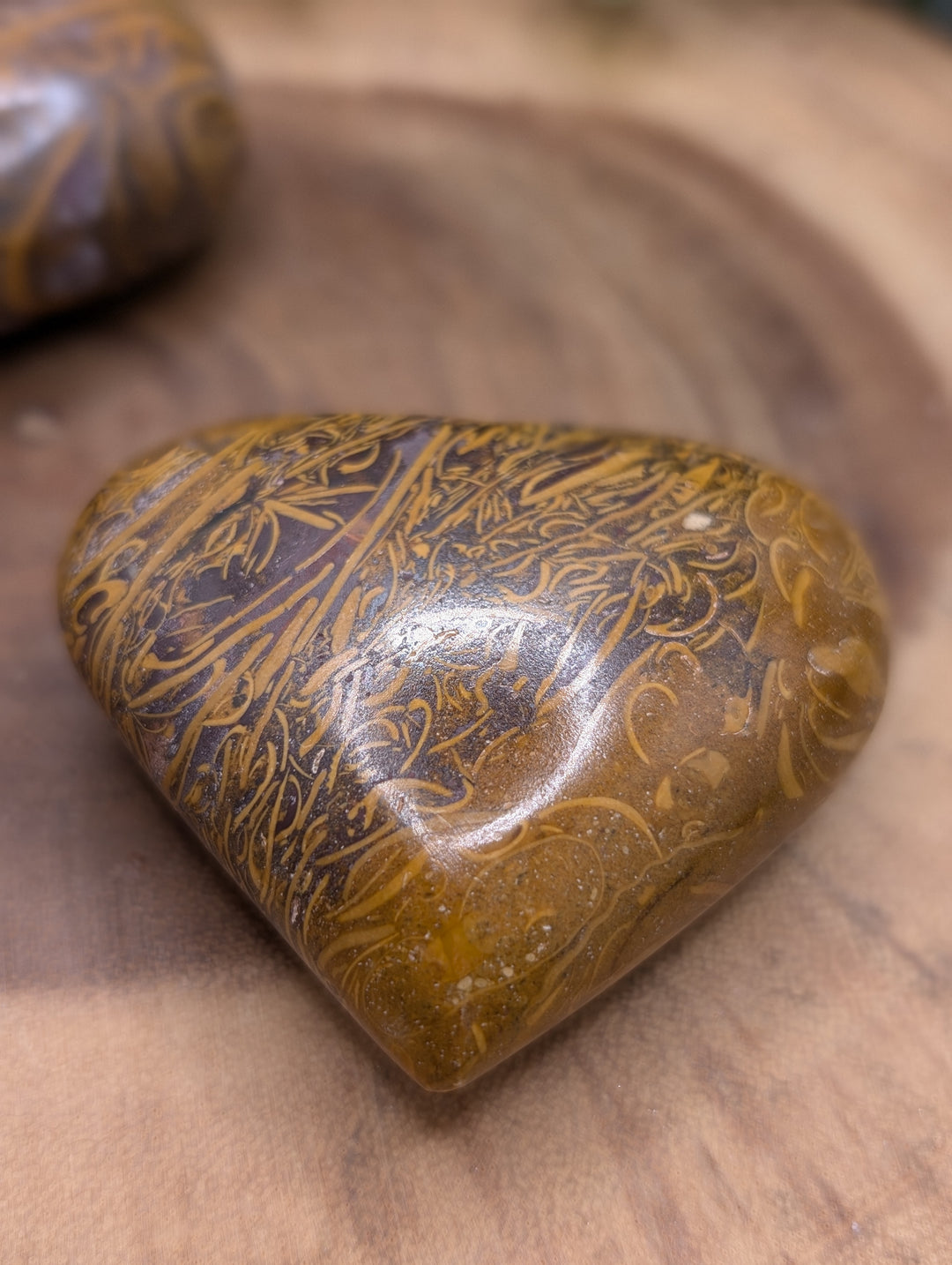 Calligraphy Stone Heart