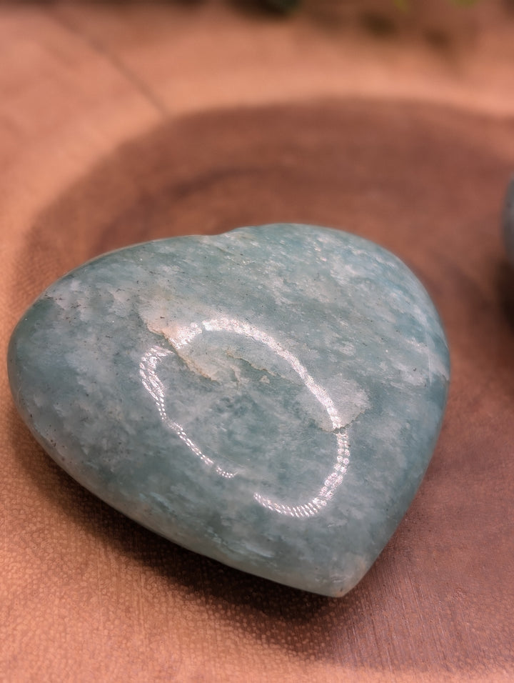 Amazonite Hearts