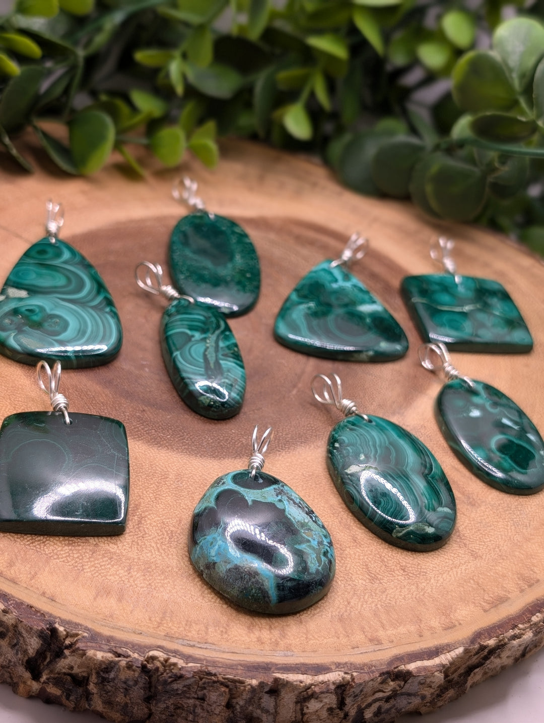 Malachite Pendant (Large)
