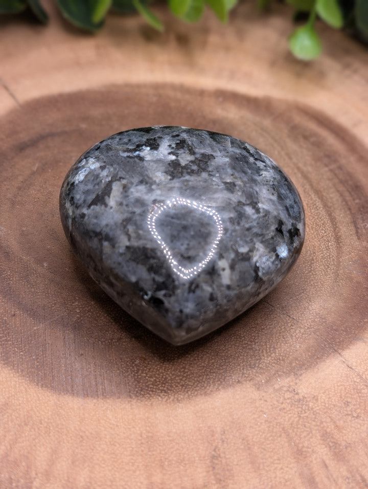 Larvikite Heart