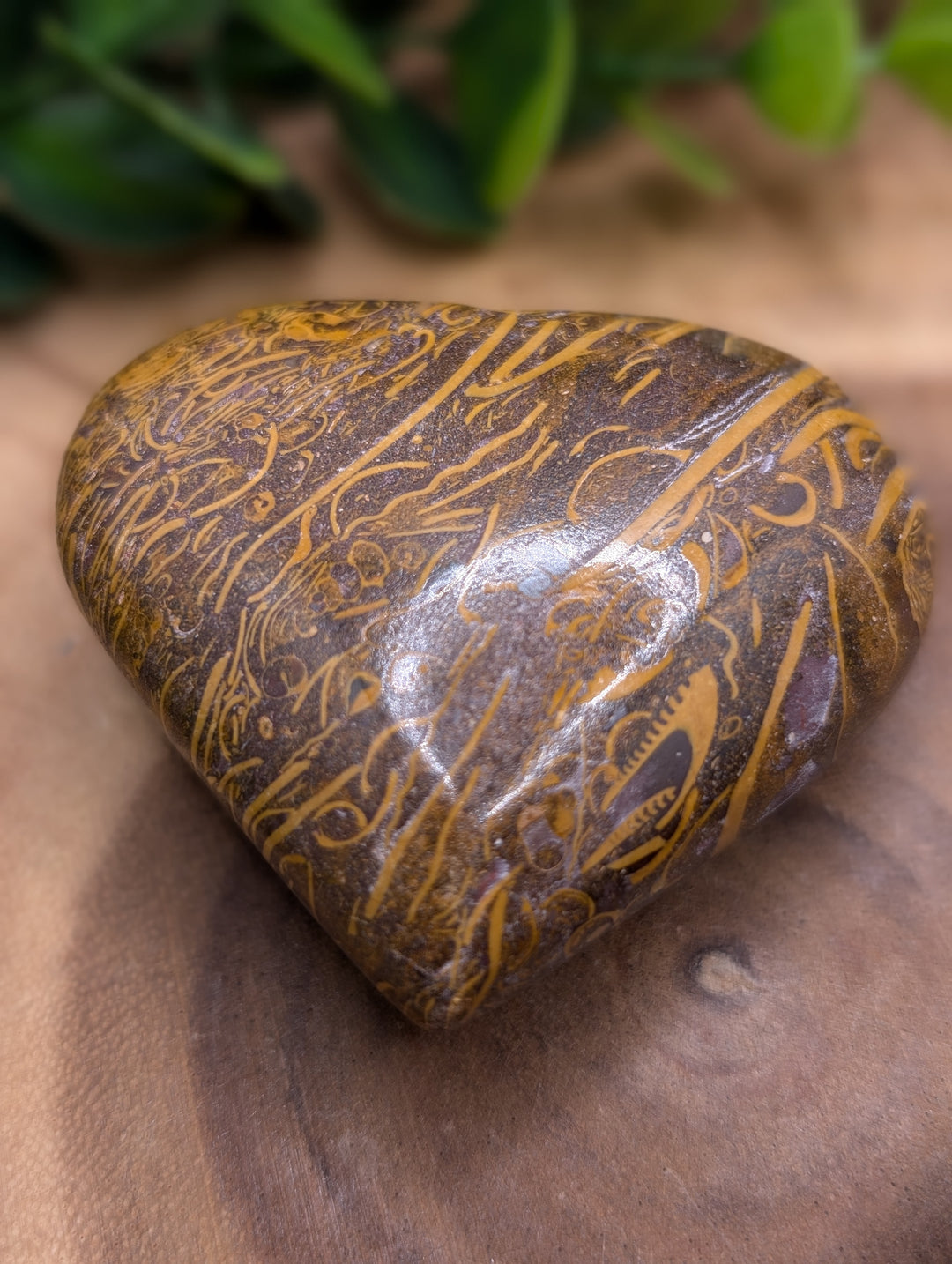 Calligraphy Stone Heart
