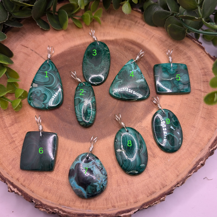 Malachite Pendant (Large)