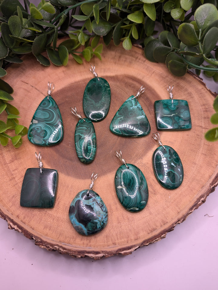 Malachite Pendant (Large)