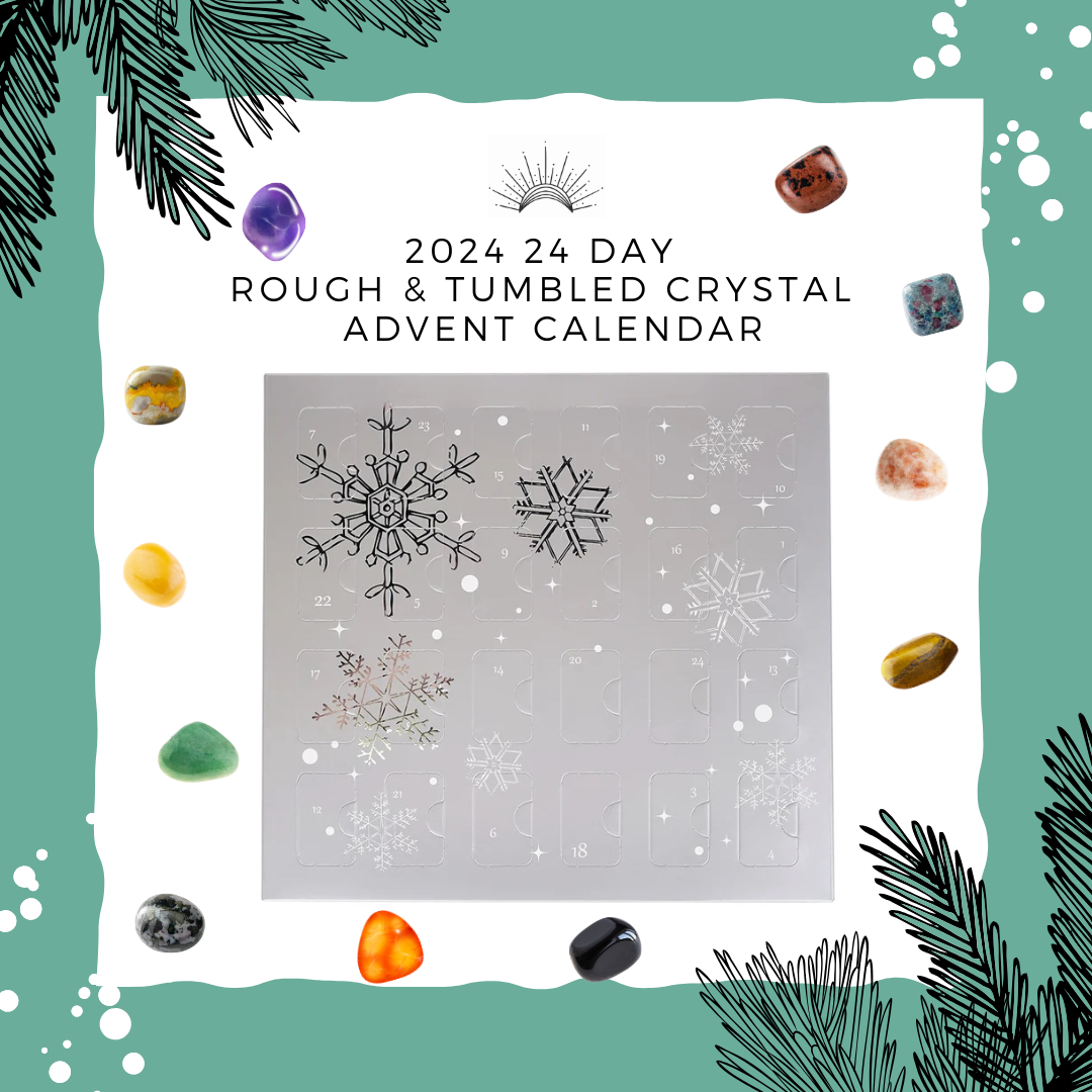 2024 24 Day Rough & Tumbled Crystal Advent Calendar