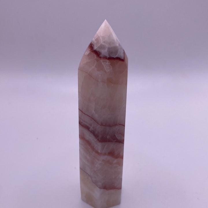 Banded Calcite Point