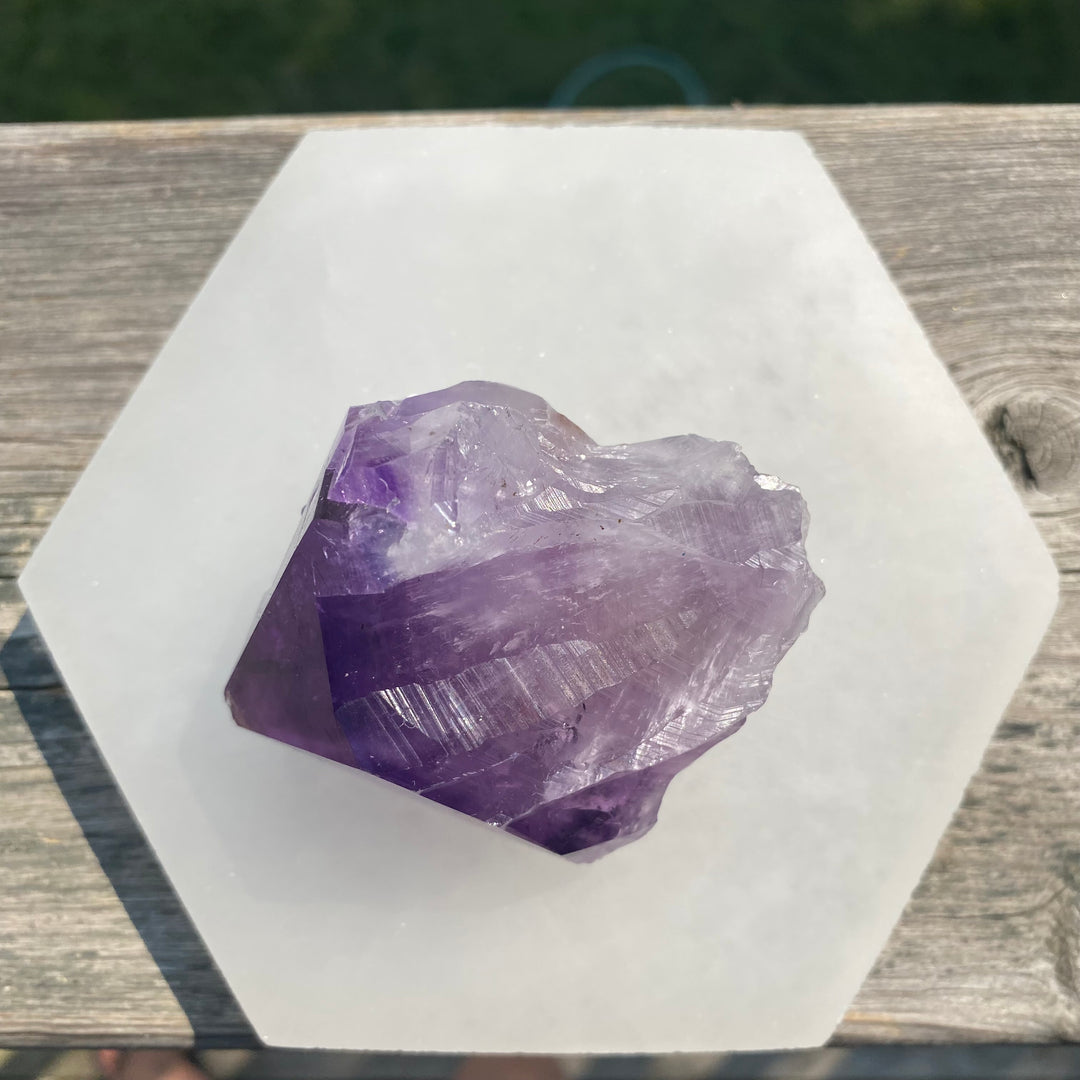 AAA Rough Amethyst Single Terminated Crystal (Item 1)