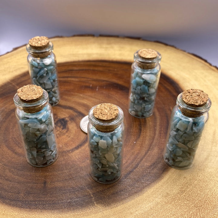 Larimar Chip Bottles