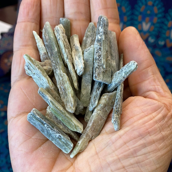 Green Kyanite Blades