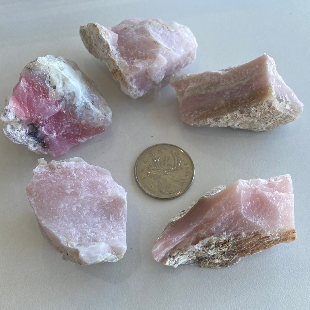 Pink Opal Rough Cut (lb)