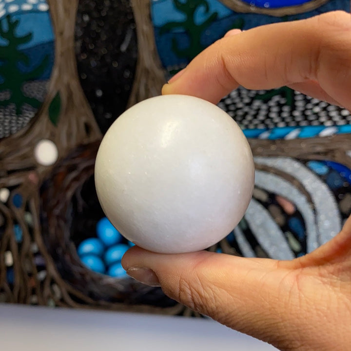 White Jade 50mm Sphere