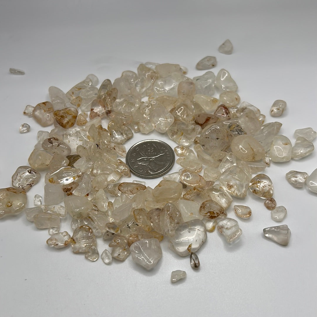 Clear Quartz Crystal Chips (lb)