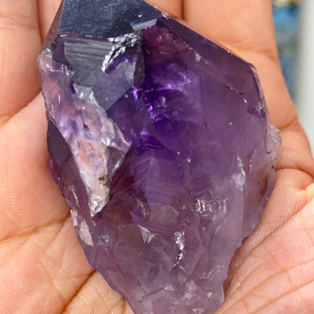AAA Rough Amethyst Single Terminated Crystal (Item 6)