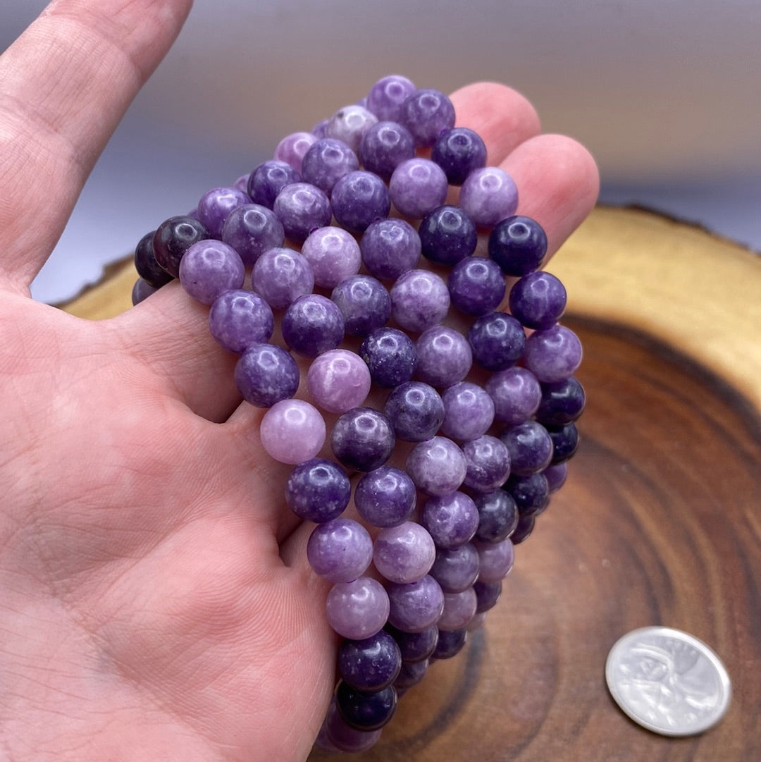 Lepidolite 8mm Bracelet