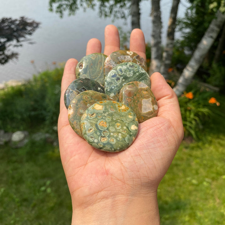 Rhyolite Palm Stones