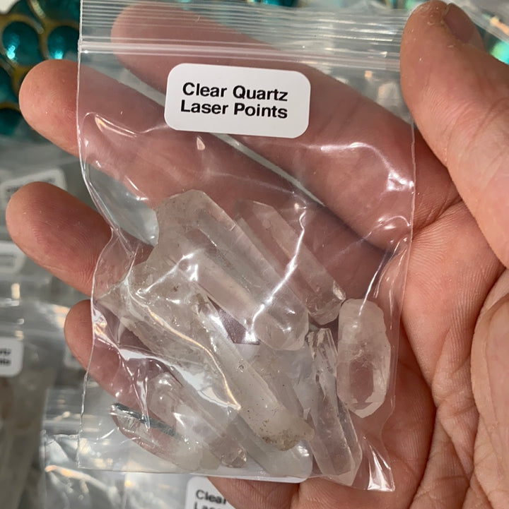 Clear Quartz Laser Points (1 oz.)