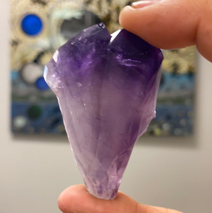 AAA Rough Amethyst Single Terminated Crystal (Item 10)