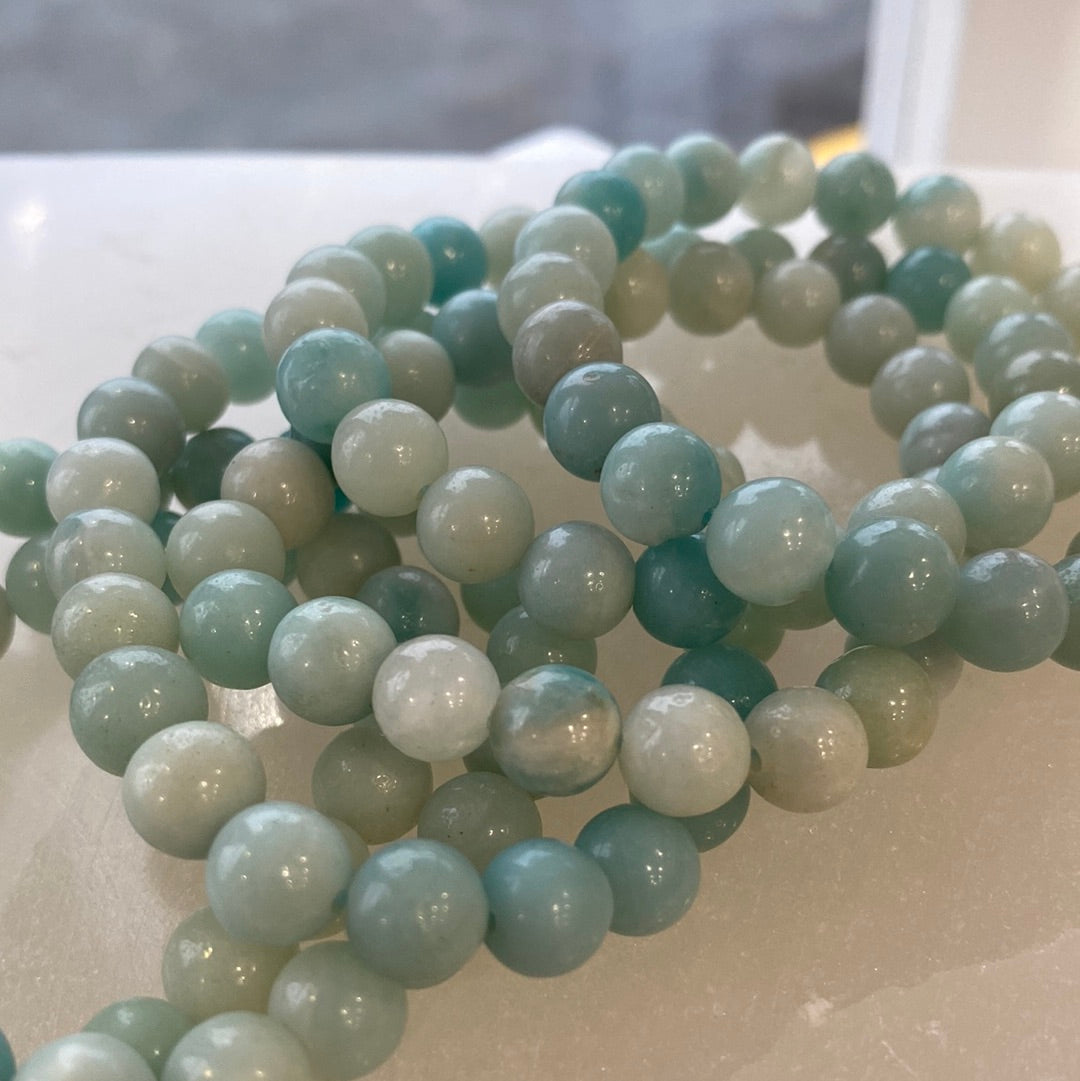 Sky Blue Quartz 8mm Bracelet