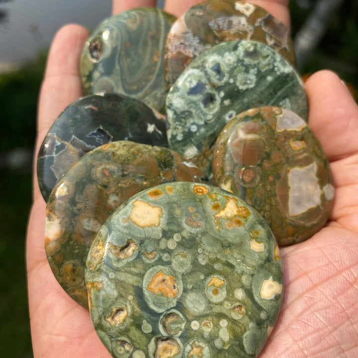 Rhyolite Palm Stones