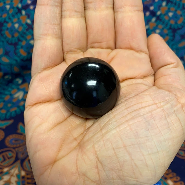 Black Obsidian Sphere (S)