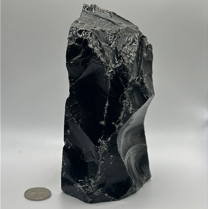 Black Obsidian Rough Cut Freeform 5