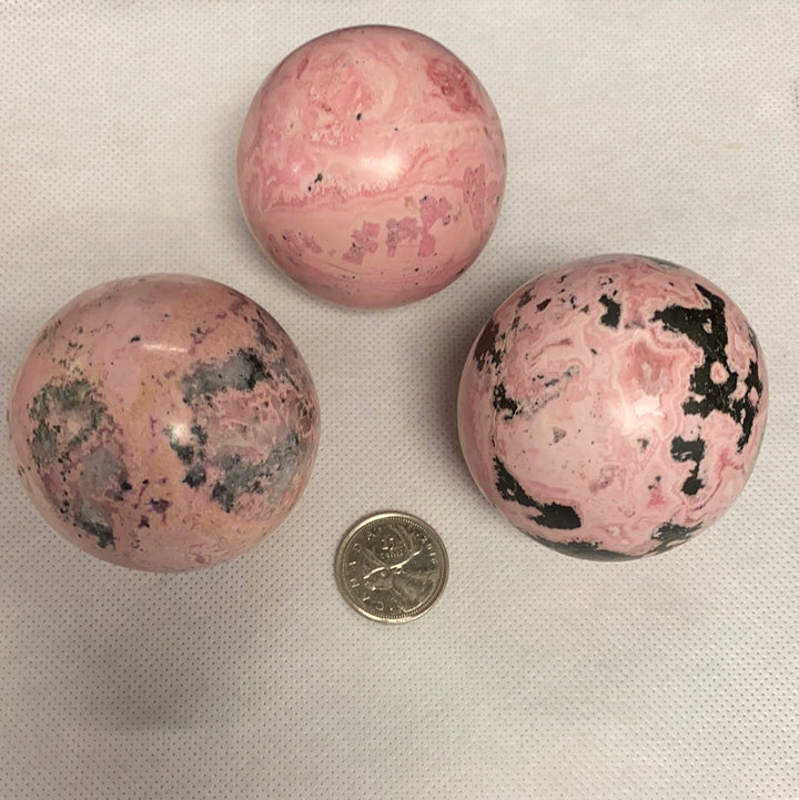 Rhodonite Sphere