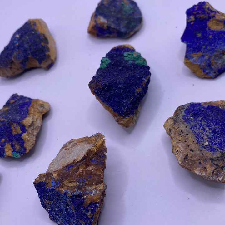 Azurite Chunks