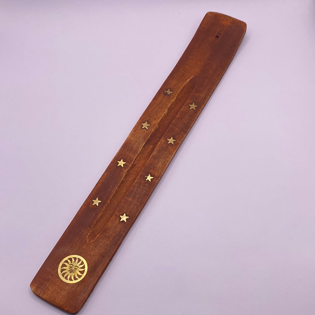 Wood Incense Burner Holder