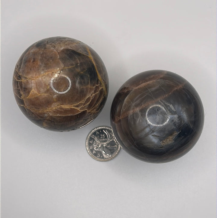 Black Moonstone Sphere (M)
