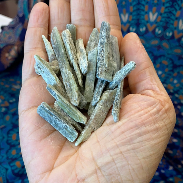 Green Kyanite Blades