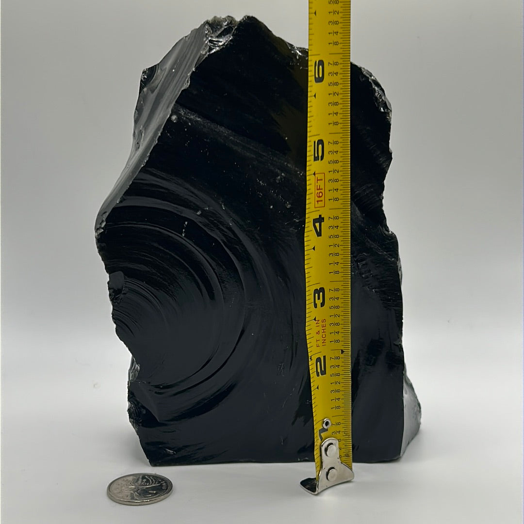 Black Obsidian Rough Cut Freeform 5