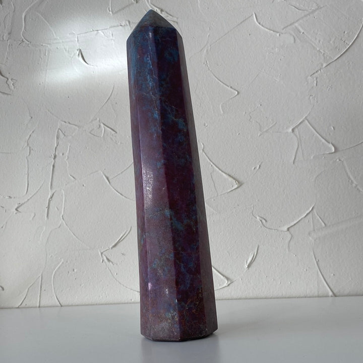 Ruby Kyanite Towner (10' tall)