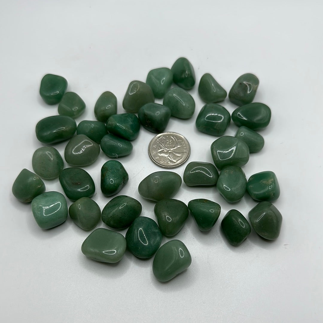 Green Aventurine Tumbled Stones (S-M)