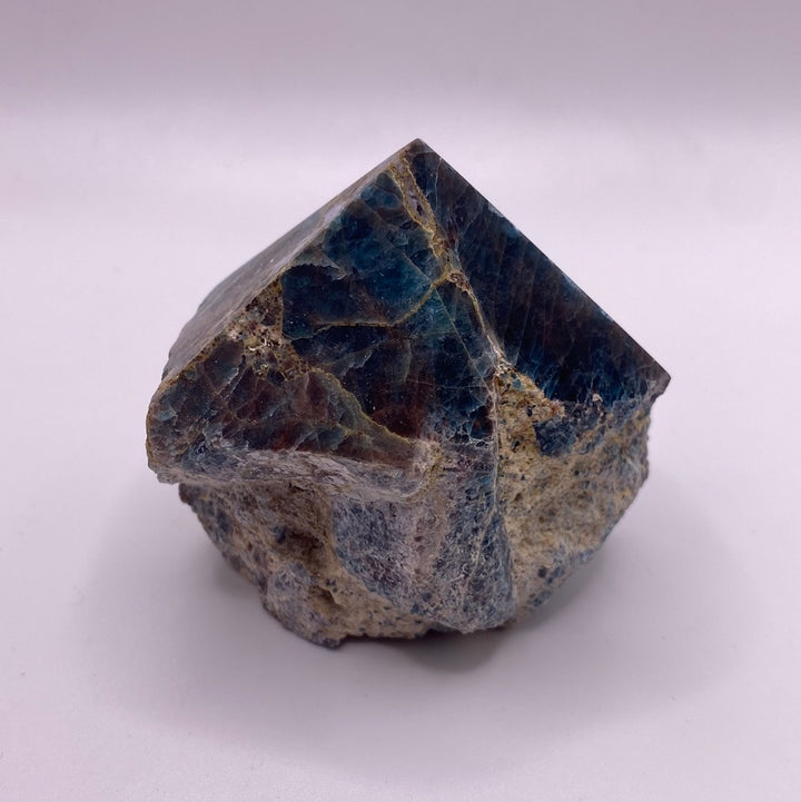 Blue Apatite Top Polished Point