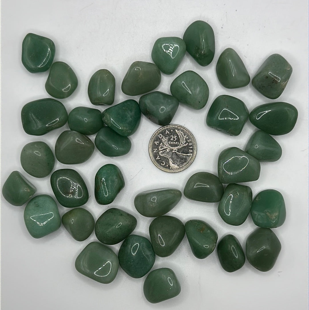 Green Aventurine Tumbled Stones (S-M)