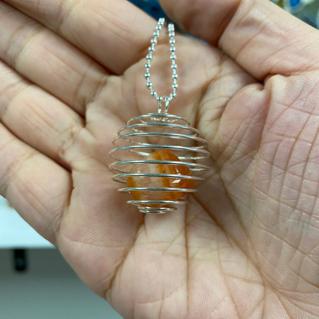 Crystal Cage Pendant