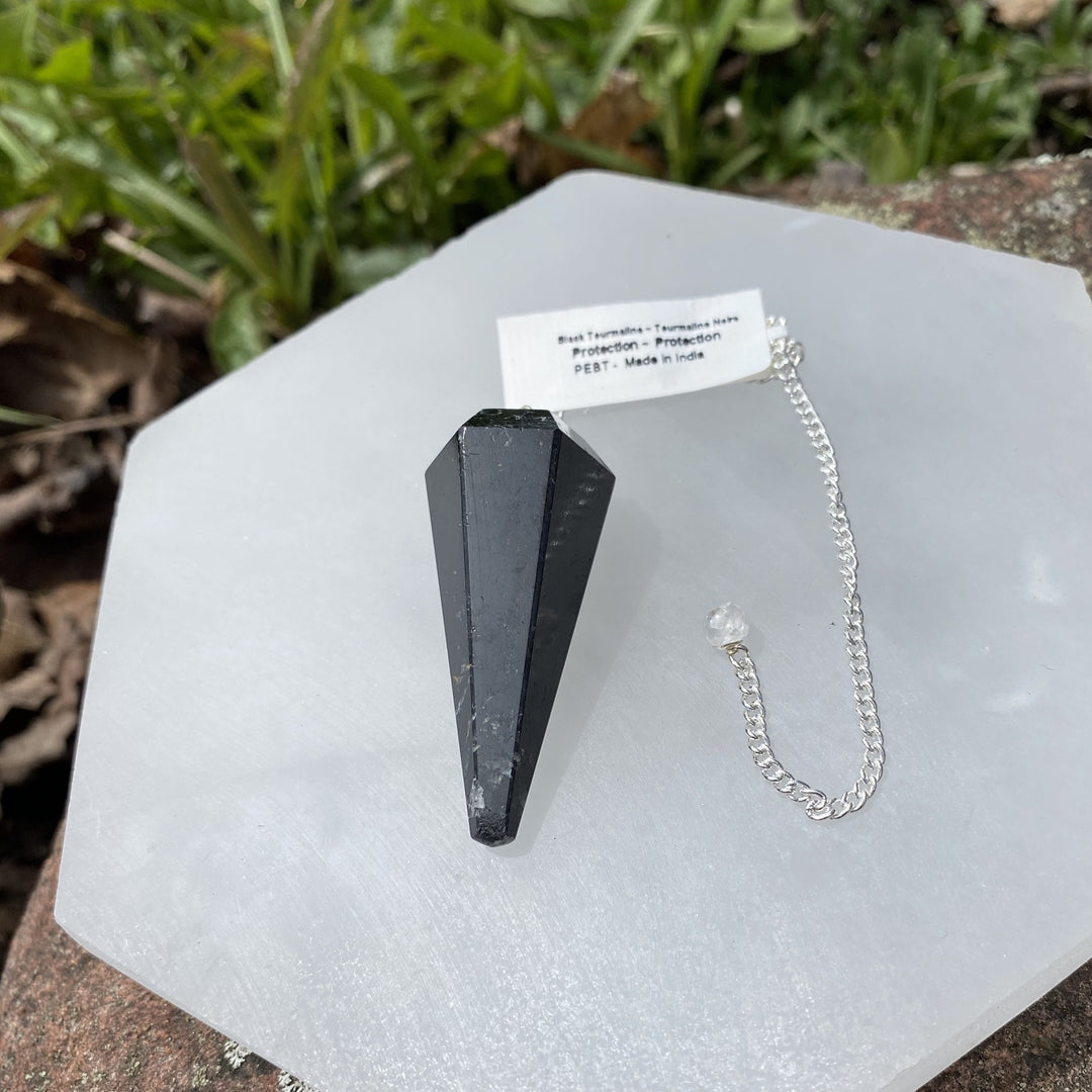 Black Tourmaline Pendulum